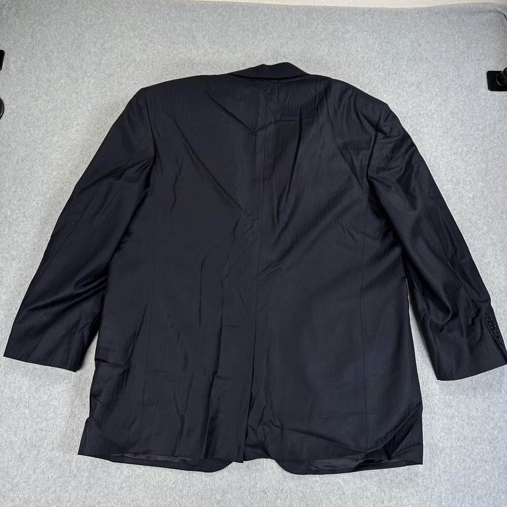 Brooks Brothers Blazer Sport Coat Mens 46 Blue Wool Loro Piana Two Button - Picture 11 of 13